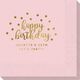 Confetti Dots Happy Birthday Napkins Image 1 of 4